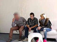 浮気する, チェコ, ヨーロピアン, お金, 現実, ティーン