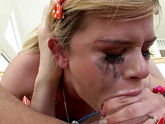 ブロンド, フェラチオ, 口内発射, イく瞬間, 開帳, ハードコア, Hd, ゴックンする