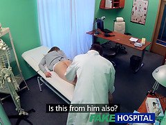 素人, フェラチオ, チェコ, 医者, ハードコア, なめる, オマンコ, オッパイの