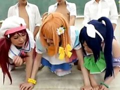 Asiatisch, Japanische massage