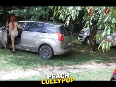 Auto, Gevangen, Bedriegen, Schattig, Vriendin, Hd, Buiten, Geschoren