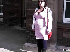 Mooie dikke vrouwen, Grote mammen, Pijpbeurt, Bruinharig, Rondborstig, Tsjechisch, Reusachtig, Tieten likken