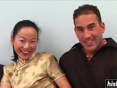 Asiatique, Faciale, Hard, Maigrichonne