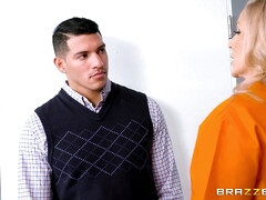 お尻, デカ尻, ブロンド, フェラチオ, ハードコア, 淫乱熟女, オマンコ, オッパイの