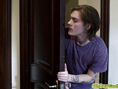 Gorge profonde, Famille, Doigter, Poilue, Hard, Embrassement, Rousse roux, Belle mère