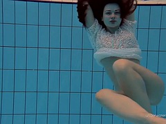 Nana, Gros seins, Brunette brune, Actrice du porno, Public, Solo, Nénés, Sous marin