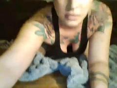 Amateur, Nana, Gros seins, Souple, Masturbation, Pute, Solo, Nénés