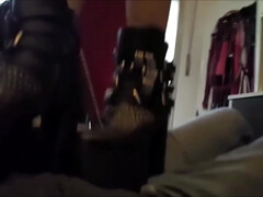 Amateur, Botas, Dominacion femenina, Hd, Tacones, Italiano, Cuero, Flaco