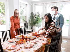 Américain, Noire, Blonde, Sucer une bite, Bottes, Queue, Grandpère, Hd