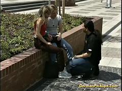 Enthousiasteling, Anaal, Stel, Sperma in gezicht, Duits, Buiten, Realiteit, Tiener