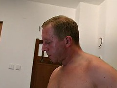 Mooi, Pijpbeurt, Sperma shot, Duits, Hardcore, Mager, Tiener, Tieten likken