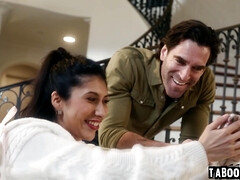 Thankful Penelope sucks and fucks Ken