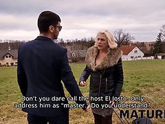 Gros seins, Éjaculation interne, Tchèque, Mature, Seins naturels, Pov, Chatte, Jarretelles