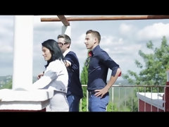 Blondine, Blasen, Auto, Paar, Absätze, Küssen, Höschen, Ablutschen