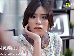 MD0095 Ai Qiu Sexy Girl: Big Tits, Blowjob  Asian Porn