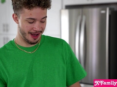 Stepsister pranked by big dick stepbro