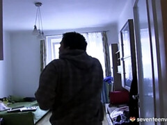 Blondine, Blasen, Verein, Europäisch, Hardcore, Rasiert, Jungendliche (18+)