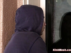 お尻, 緊縛, デカチン, 変態, 服従, ナイロン, 苦痛, 奴隷