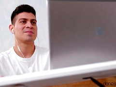 デカチン, 巨乳な, カップル, バック, 顔射, 異人種間, ラティーナ, オッパイの