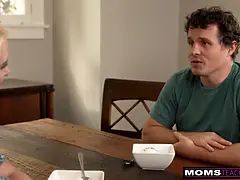 Grote kont, Grote mammen, Blond, Pijpbeurt, Diep in de keel, Hd, Monster, Geschoren