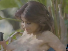 お尻, デカ尻, Hd, 淫乱熟女, ソフトコア, 一人, ストッキング, オッパイの