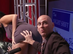 Grosser schwanz, Blasen, Fingern, Hd, Lecken, Milf, Büro, Reiten