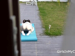 18 ans, Amateur, Belle grosse femme bgf, Gros seins, Brunette brune, Hard, Époux mari, Massage