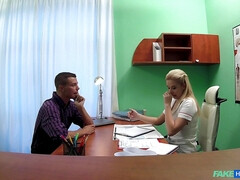 Bad, Blasen, Betrug, Handjob, Krankenschwester, Büro, Uniform, Spanner