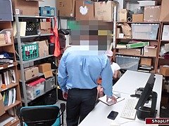 デカチン, フェラチオ, 茶髪の, ハードコア, デカチンの, 小柄, 現実, ユニフォーム