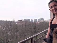 素人, 茶髪の, ヨーロピアン, 露出狂, アウトドア, ハメ撮り, 公共, ガリガリ