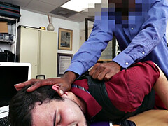 Enthousiasteling, Anaal, Dominatie, Zwart, Homo, Interraciaal, Kantoor, Pornster