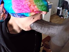 Verga grande, Negro, Ébano, Flaco