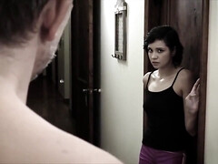 Sucer une bite, Brunette brune, Plantureuse, Gorge profonde, Européenne, Hard, Orgasme, Adolescente