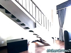 ベビーシッター, フェラチオ, 顔射, ハードコア, Hd, ハメ撮り, ティーン