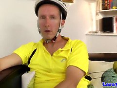 フェラチオ, イギリス人, エロ熟女, ゴム, 母, 義母, ストッキング, フェラする