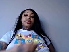 Enthousiasteling, Lieveling, Mooie dikke vrouwen, Grote mammen, Zwart, Zwart, Fetisj, Alleen