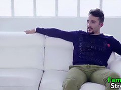 フェラチオ, イマラチオ, Hd, ラティーナ, ラフ, 息子, フェラする, 三人