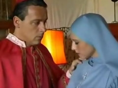 Бондаж, Грудастые, Классика, Эротика, Сперма на лице, Фетиш, Зрелые, Монашка