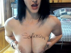 素人, デカパイ, フェラチオ, イく瞬間, 自家製, 淫乱熟女, 自然山雀, オッパイの