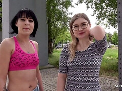 Leie, Vollbusig, Spermaladung, Frau frau mann, Deutsch, Natürlichen titten, Pov, Öffentlich