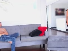 Anaal, Grote kont, Grote lul, Grote mammen, Bruinharig, Hd, Latijnse vrouw, Kousen