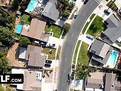 デカパイ, グループ, ハードコア, 淫乱熟女, 三人