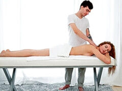 Grosser schwanz, Blasen, Braunhaarige, Hundestellung, Massage, Rasiert, Dürr, Jungendliche (18+)