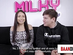 Grote kont, Pijpbeurt, Groepseks, Latijnse vrouw, Openbaar, Slet, Tiener, Slet