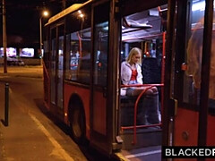 デカチン, ブロンド, フェラチオ, バック, ダブル開発, 3p男男女, オマンコ, 馬乗り