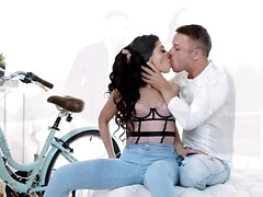 アナル, 美女, バック, キス, なめる, 自然山雀, パンティ, オッパイの