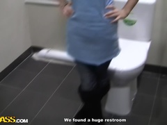 ブロンド, 下着, お金, ピアス, 公共, ストッキング, 三人