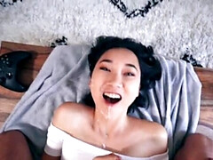 Asiatisch, Grosser schwanz, Blasen, Kompilation, Besamung, Hardcore, Japanische massage, Rau