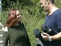 18 ans, Anal, Faciale, Allemand, De plein air, Réalité, Rousse roux, Adolescente