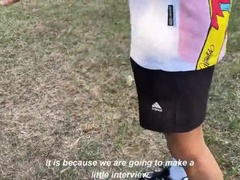 お尻, 美人, 黒人, カップル, 巨大, ラティーナ, 熟年, オッパイの